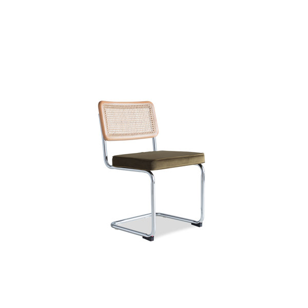 AllModern Gilman Velvet Upholstered Side Chair & Reviews Wayfair